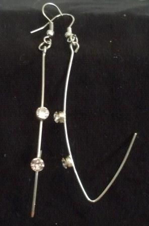 Brinco Strass Longo