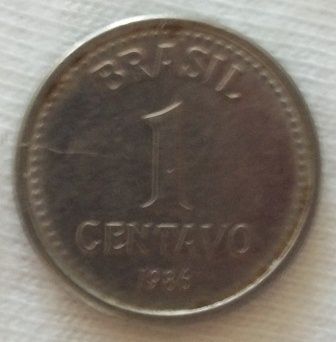 Moeda 1 centavo 1986