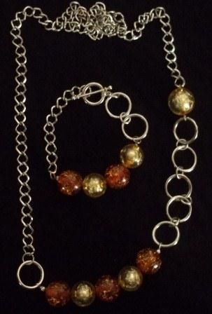 Conjunto Colar & Pulseira
