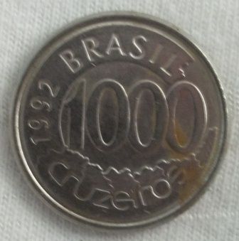 Moeda 1000 Cruzeiros 1992